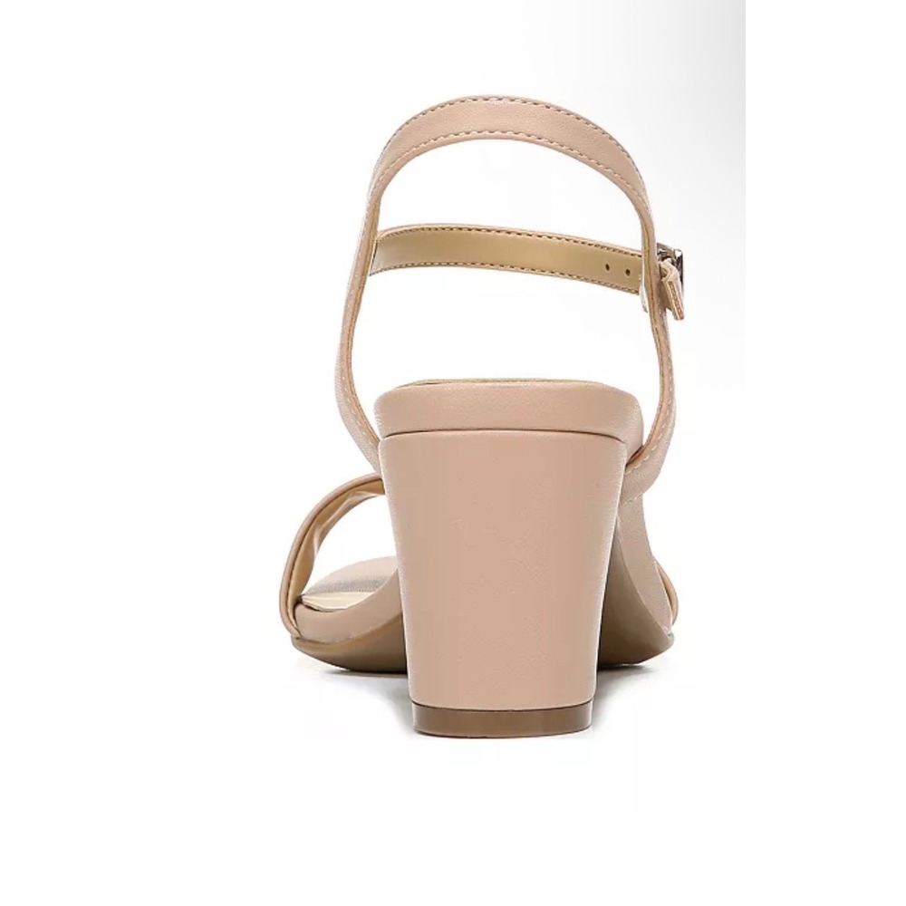 Naturalizer Women's Bristol Block Heel Dress Sandals nude size 8.5 - Picture 2 of 3